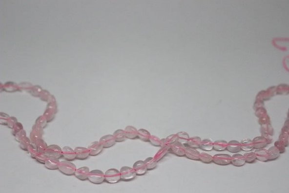 Pembe Kuvars Doğal Taş/adet - Resim 4