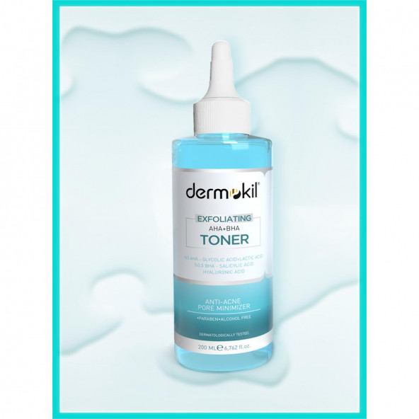 DERMOKİL Exfoliating Aha+Bha Niacinamide Tonik 200 ml - 4