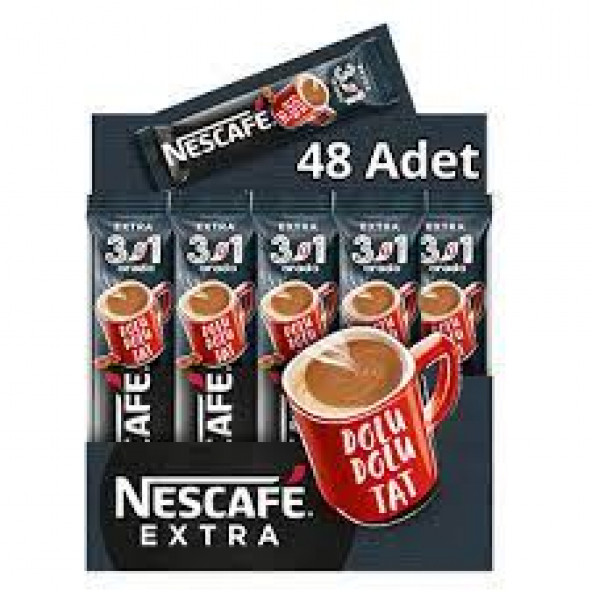 Nescafe 3 ü 1 arada extra - 1