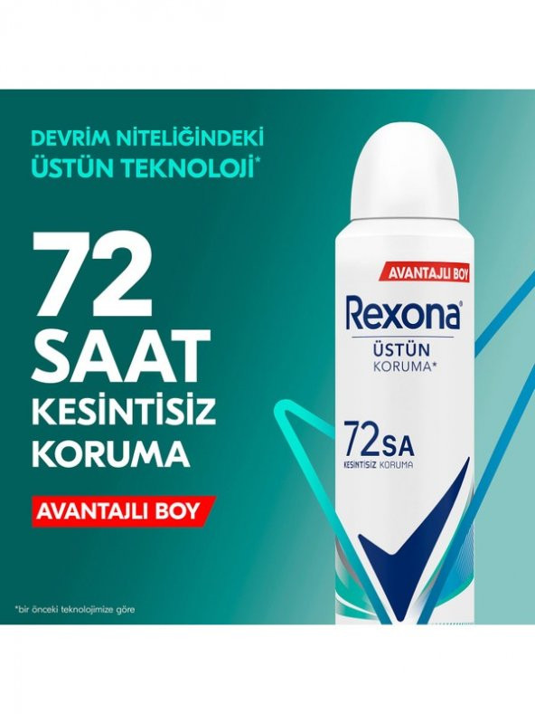 Rexona Kadın Sprey Deodorant Shower Fresh 72 Saat Kesintisiz Üstün Koruma 200 ml - 3