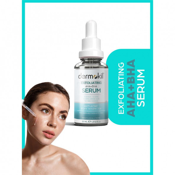 DERMOKİL Exfoliating Aha+Bha Niacinamide Serum 30 ml - 2