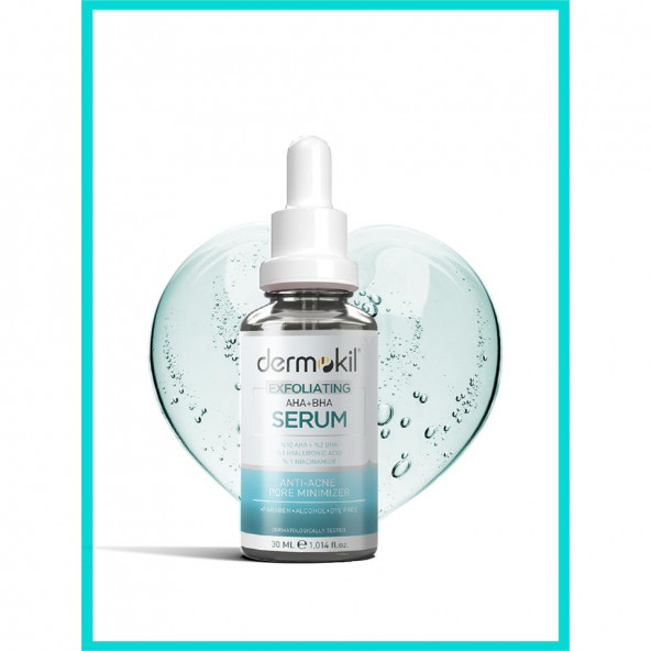 DERMOKİL Exfoliating Aha+Bha Niacinamide Serum 30 ml - 4