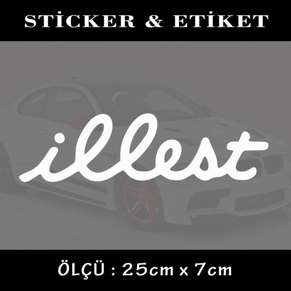 tuning yazı- oto sticker 2 ADET yapıştırma etiket - araba motosiklet dolap kamyon atv uyumlu