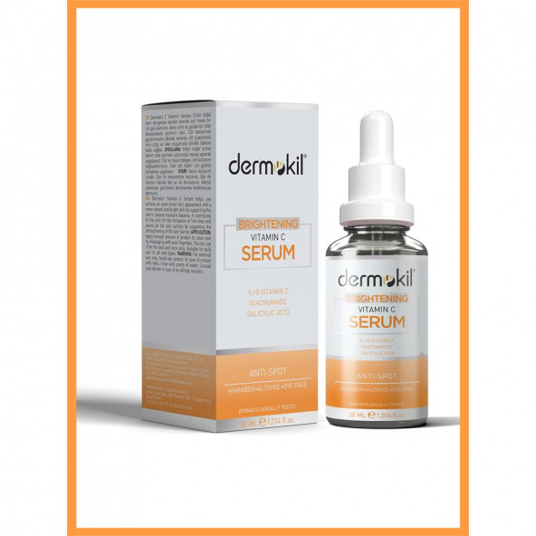 DERMOKİL Brightening C Vitamini Serum 30 ml - 3