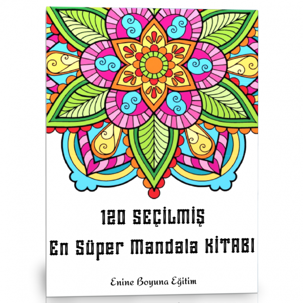 120 Seçilmiş EN SÜPER Mandala Kitabı ürün görseli 1