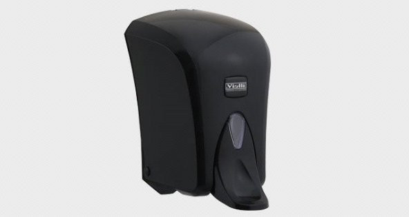 Şeker Portakalım Vialli F6MB Hazneli Medikal Köpük Sabun Dispenseri Aparatı 1000 ml Siyah - 3