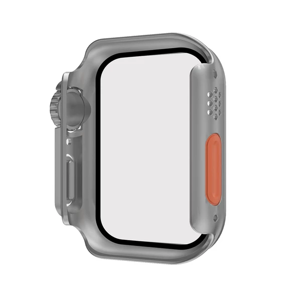 Apple Watch 38mm - Watch Ultra 49mm Kasa Dönüştürücü ve Ekran Koruyucu Zore Watch Gard 26 - 3