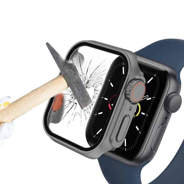 Apple Watch 38mm - Watch Ultra 49mm Kasa Dönüştürücü ve Ekran Koruyucu Zore Watch Gard 26 - 6