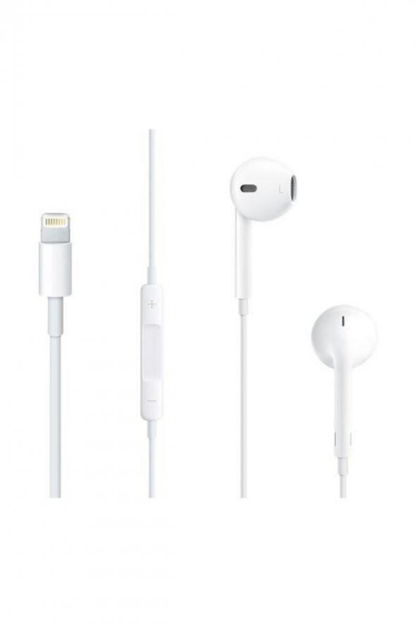Iphone 7-8-10-11-12-13-14 Lightning Konnektörlü  Kulaklık Beyaz ürün görseli