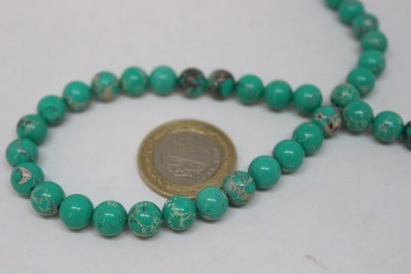 Varisit Taşı Turkuaz 8mmadet ürün görseli 1