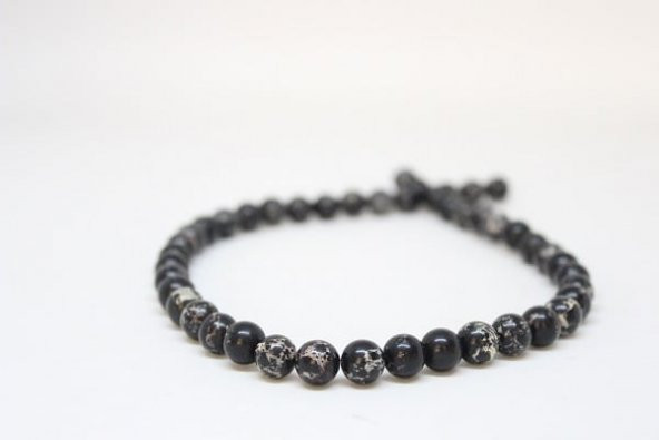 Varisit Taşı Siyah 8mm/adet - Resim 2