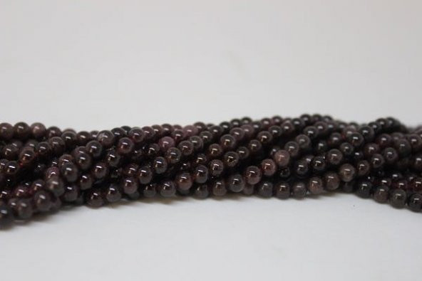 Lal (Granat) (Garnet)Taşı 3mm/adet - Resim 4