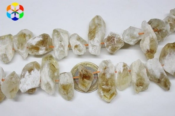 Sitrin Taşı Ham Parçalar/adet - Resim 2