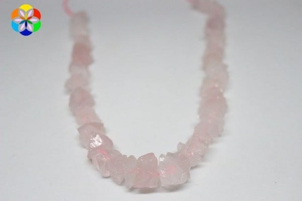 Pembe Kuvars Taşı Ham Parçalar/adet - Resim 3