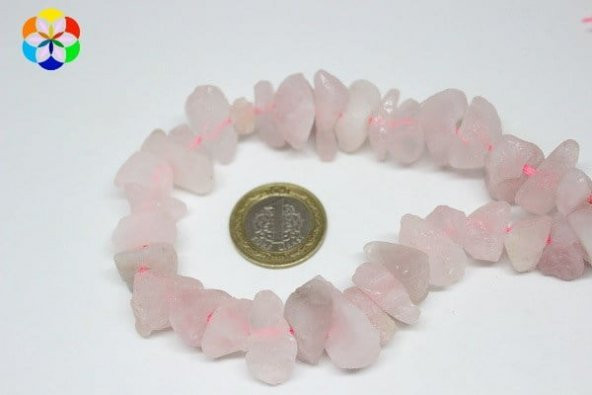 Pembe Kuvars Taşı Ham Parçalar/adet ürün görseli