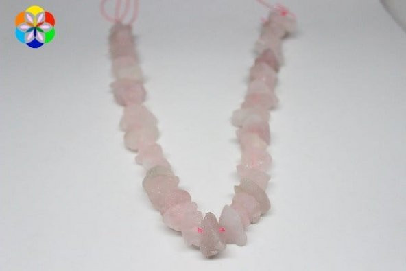 Pembe Kuvars Taşı Ham Parçalar/adet - Resim 3