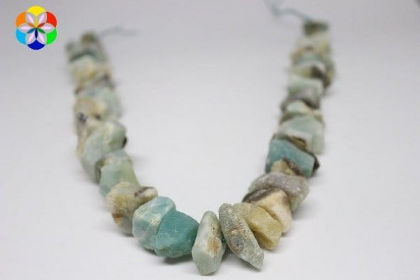 Amazonit Taşı Ham Parçalar/adet - Resim 3