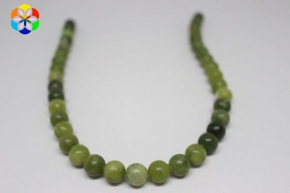 Yeşim Taşı Ela Quality 10mm/adet - Resim 2