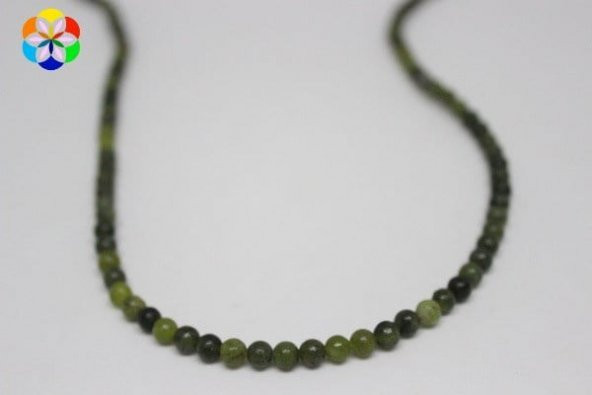 Yeşim Taşı Ela Quality 4mm/adet - Resim 3