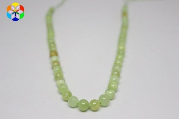 Yeşil Onix (Oniks) Taşı 8mm/adet - Resim 2