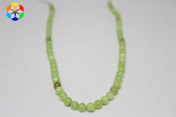 Yeşil Onix (Oniks) Taşı 6mm/adet - Resim 2