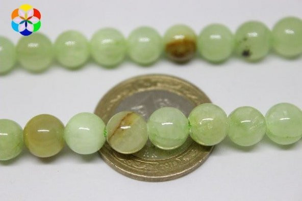 Yeşil Onix (Oniks) Taşı 8mm/adet ürün görseli