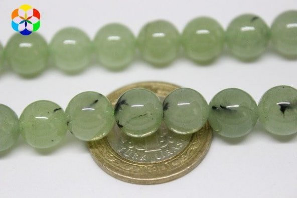 Prehnit (Prinayt) Taşı 10mm/adet ürün görseli