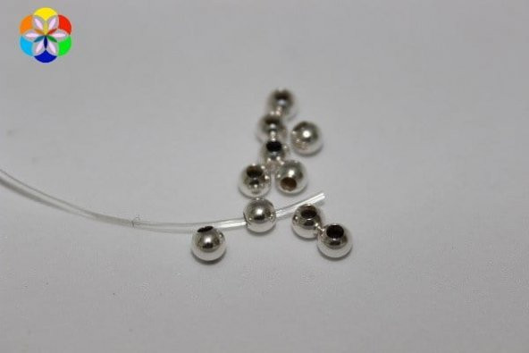 Gümüş Boncuk 4mm ürün görseli