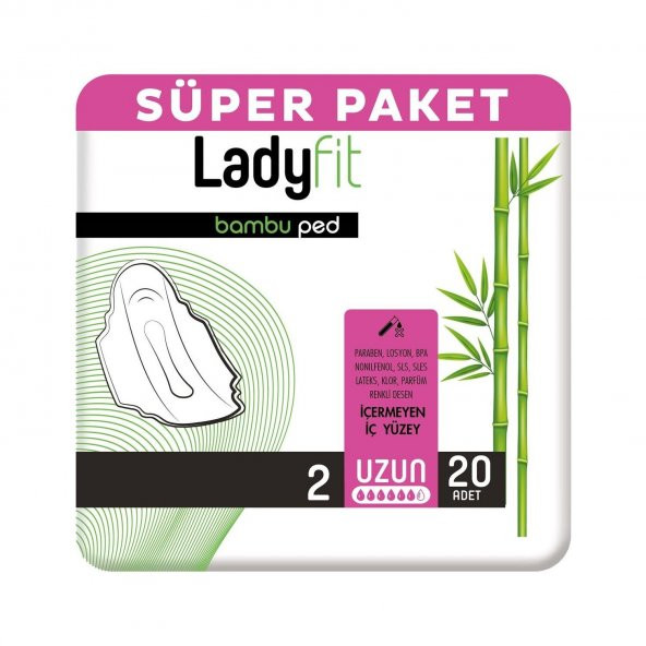 LadyFıt Bambu Super Uzun 20Li