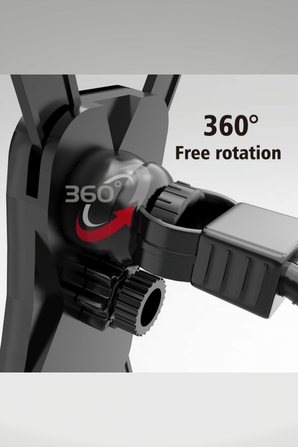 Fuchsia 360 Ayarlanabilir Bisiklet Bisiklet Motosiklet Cep Telefonu Tutucu - 3