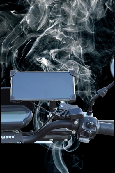 Fuchsia 360 Ayarlanabilir Bisiklet Motosiklet Cep Telefonu Tutucu - Resim 5