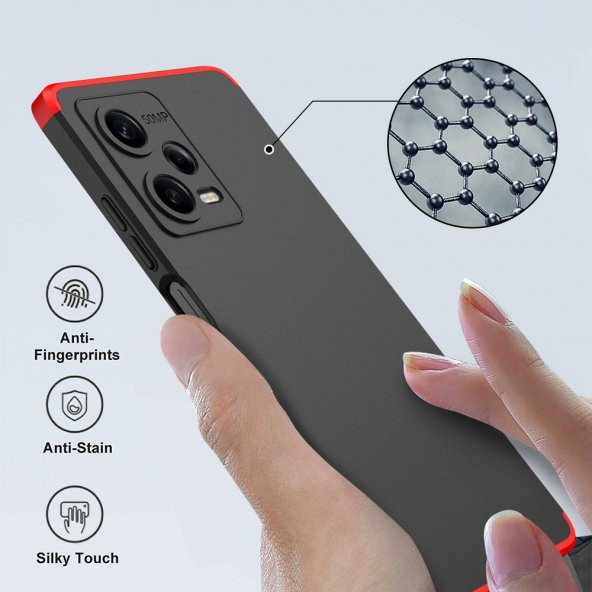 Xiaomi Redmi Note 12 Pro 5G Kılıf Ays Kapak - 6