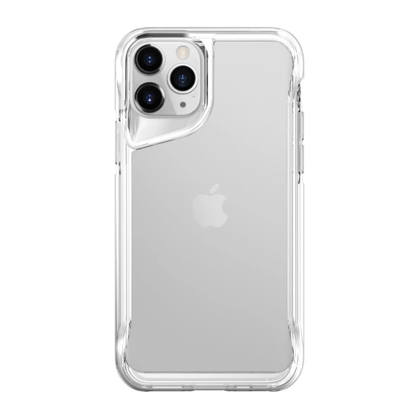 Apple iPhone 11 Pro Max Kılıf Maximus Sararmaz Şeffaf Kapak - 7