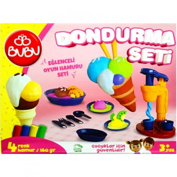 Bu-Bu Oyun Hamuru Seti Dondurma (L) BUBU-OH0009 - 2