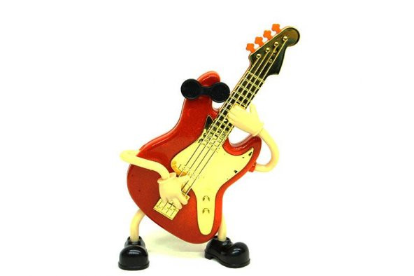 Gitar Müzikli Müzik Kutusu Kurmalı Dekoratif Hediyelik