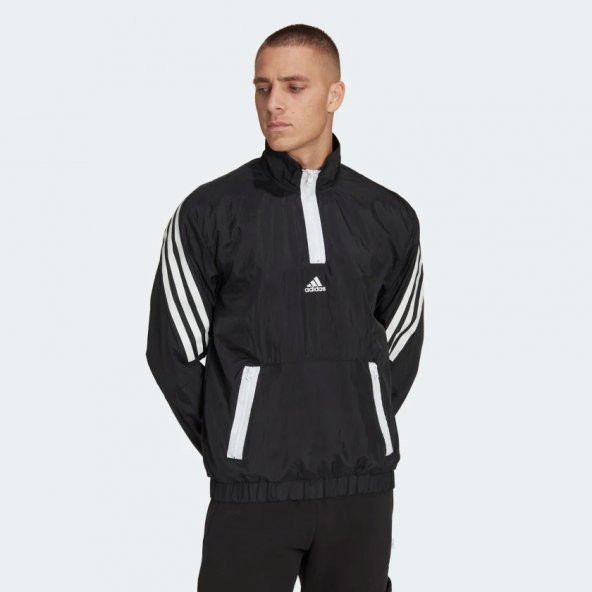 Adidas HJ9946 M Fi Wv 1/4-Zip Erkek Sweatshirt