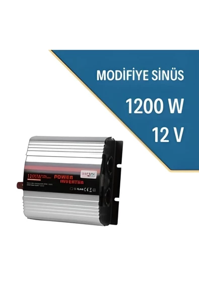 Carspa 1200W Watt Modifiye Sinüs İnverter -İnvertör - 2