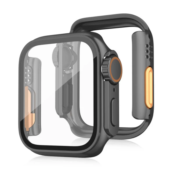 Apple Watch Ultra Dönüştürücü 7 8 45mm Uyumlu Ekran Kasa Koruyucu - 8