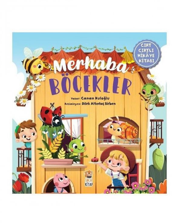 Cırt Cırtlı Hikaye Serisi Merhaba Böcekler - 1