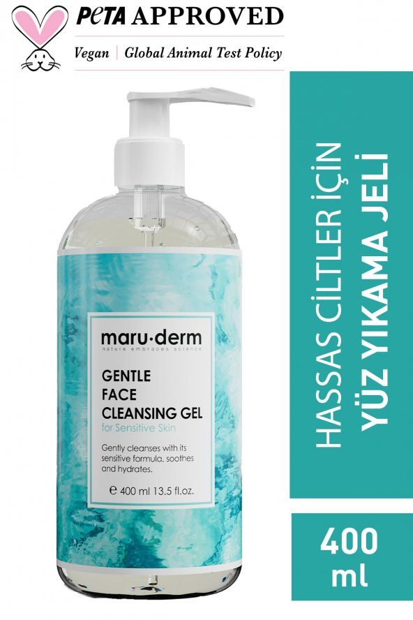 Maruderm Hassas Ve Atopik Ciltler Için Yüz Yıkama Jeli 400 ml