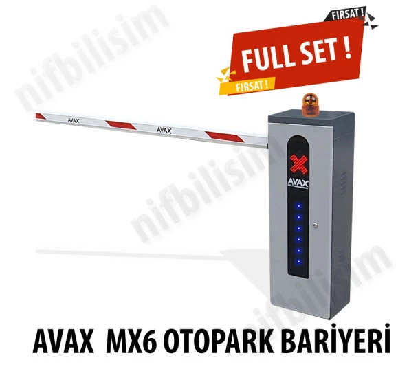 Avax MX6 Otopark Bariyer Sistemi