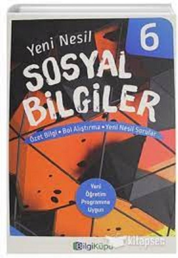 6. Sınıf Yeni Nesil Sosyal Bilgiler Bilgi Küpü