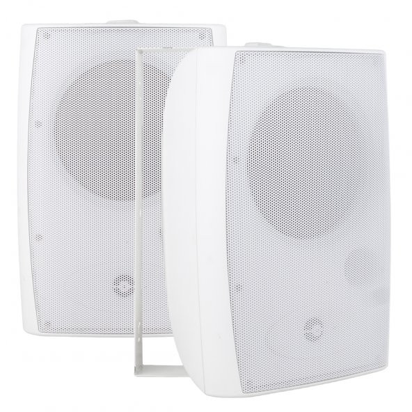 MAGICVOICE MV-20969 20 CM 100 VOLT - 250 WATT 8 İKİ YOLLU TRAFOLU BEYAZ SÜTÜN  HOPARLÖR (DH 8ATW)