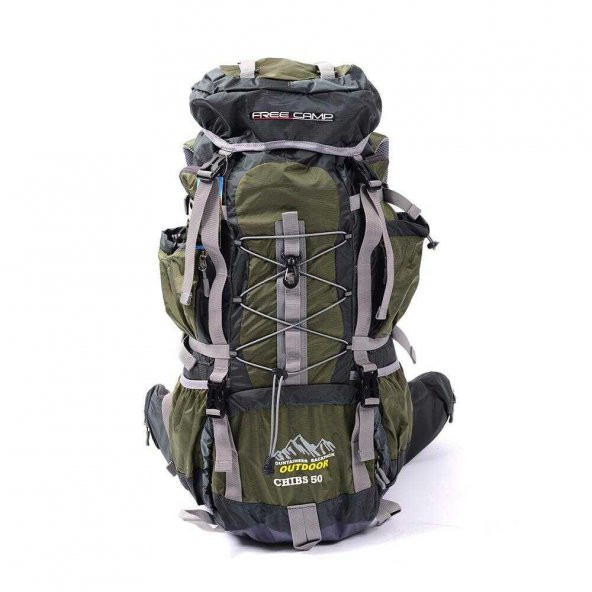 FreeCamp Chibs Trekking Sırt Çantası 50 Lt  Yeşil 204536