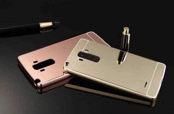 LG G4 Stylus Kılıf Zore Aynalı Bumper - 4