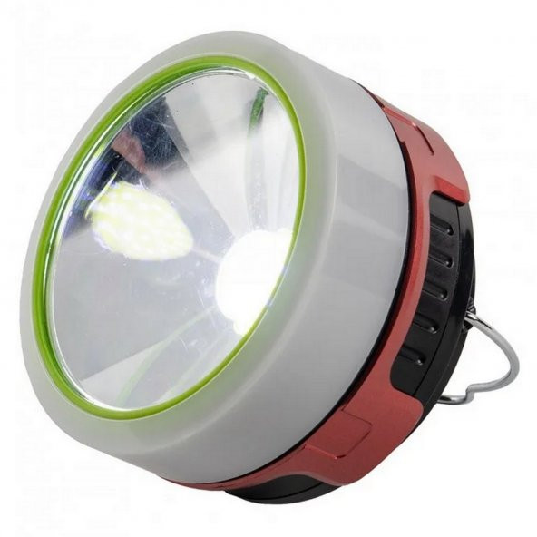 Kamp Lambası Solar Güneş Enerjili Ampül  Led Şarjlı El Feneri Powerbank 5 Mod Kırmızı İkaz Led Modu - 3
