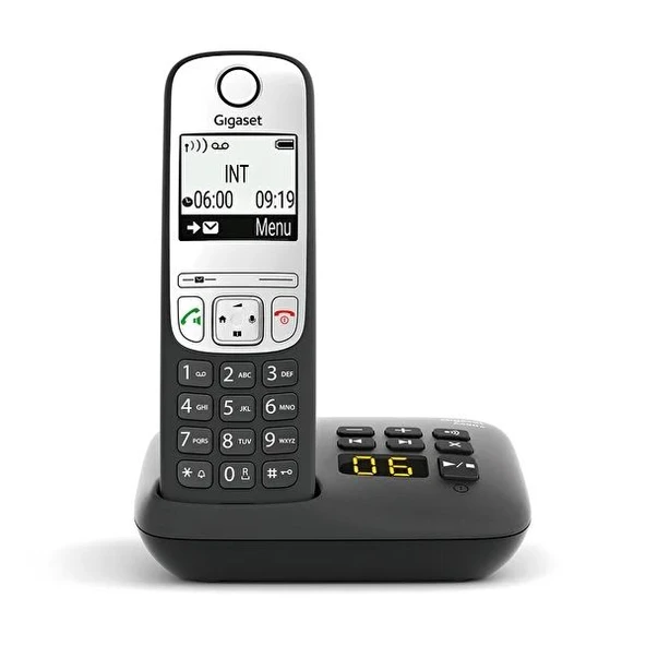 GIGASET A690A DECT TELEFON, SİYAH ürün görseli