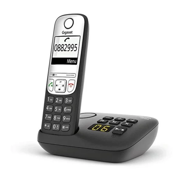 GIGASET A690A DECT TELEFON, SİYAH - Resim 2