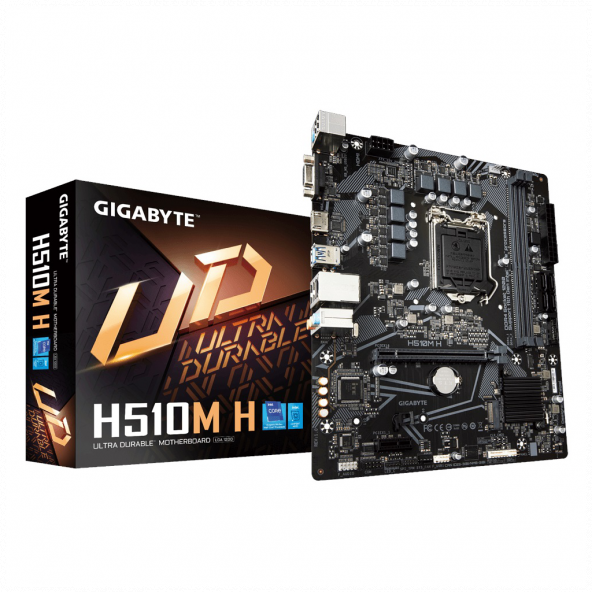 Gigabyte H510M H Intel LGA1200 DDR4 Micro ATX Anakart