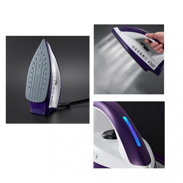 RUSSELL HOBBS 24440-56 Steam Power Buhar Tanklı Kazanlı Ütü- CAROLİNA ÜTÜ MASASI ÖZEL SET - 2